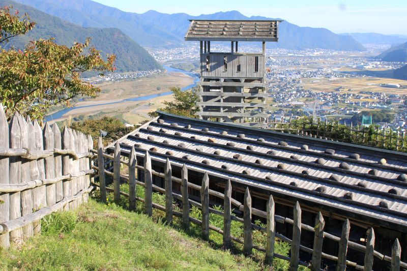 本郭からの眺望(南方向)