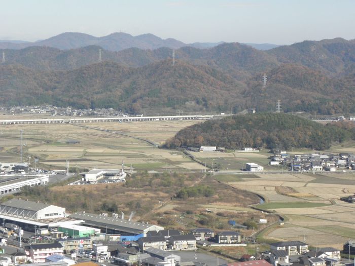 本丸跡からの眺め